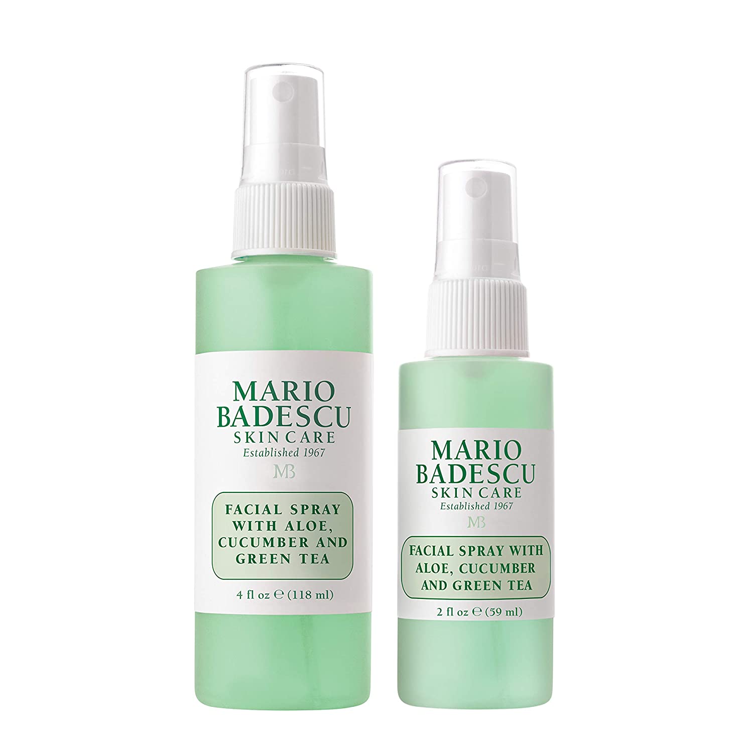 Mario Badescu Facial Spray with Aloe, Cucumber and Green Tea for All Skin Types | Face Mist that Hydrates & Invigorates - Image 1